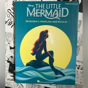 The Little Mermaid Broadway Music Score Book